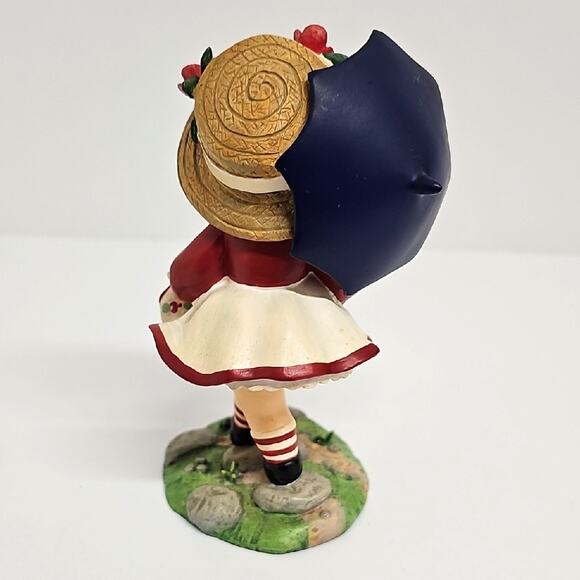 Vintage Campbell Kids Collection "Spring Stroll" Girl Figurine with Umbrella - Picture 3 of 7